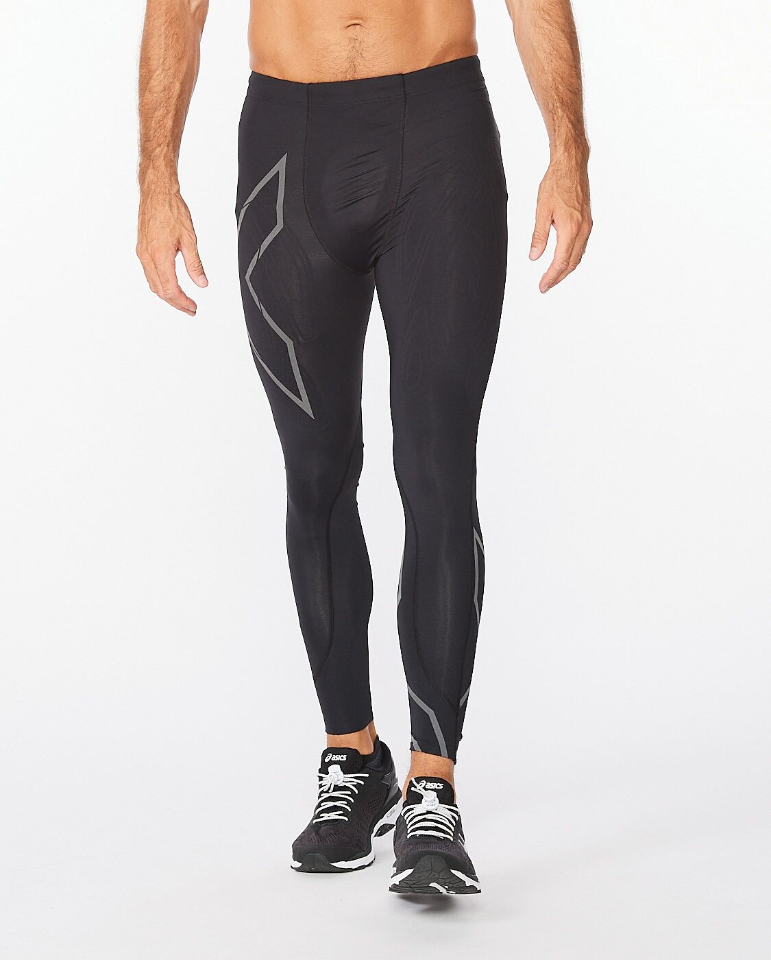 BG3000 Mid Tight - Black, Running leggings men