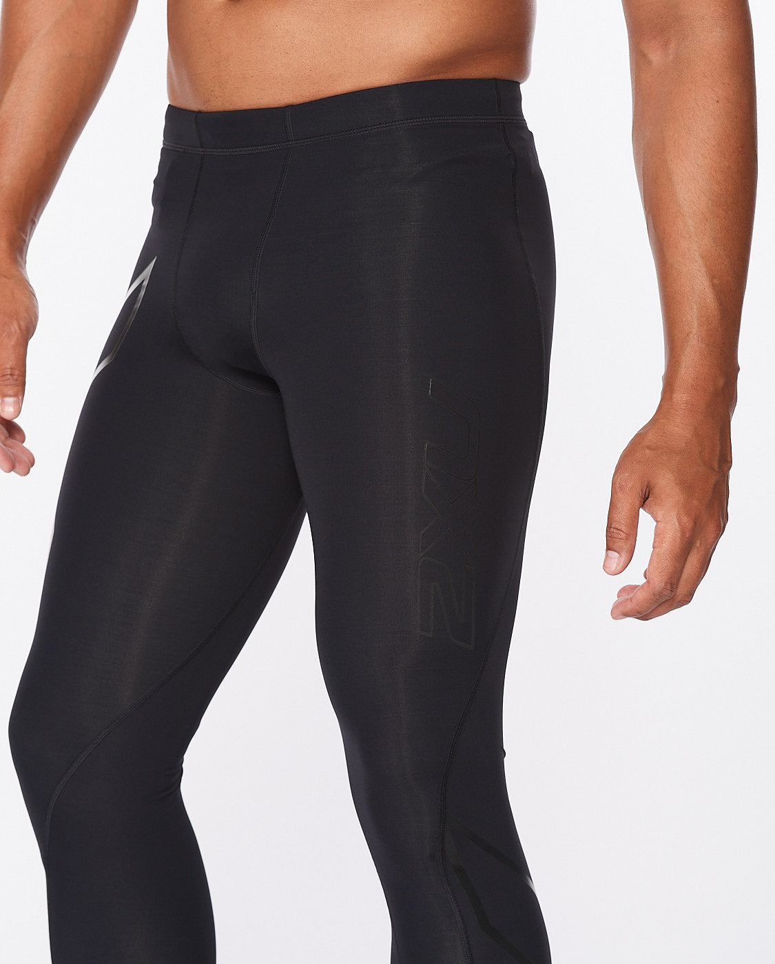 MEN'S MIDWEIGHT COMPRESSION TIGHT 23, BLACK
