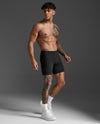 Core Compression 1/2 Shorts - Black/Nero