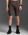 Light Speed Compression Shorts - Raisin/Raisin Reflective