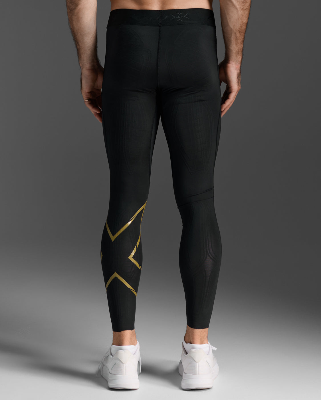 Gold compression pants on sale