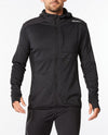 Ignition Hooded Mid-Layer - Black/Silver Reflective