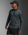 Aero 1/2 Zip - Dark Sage/Black Reflective