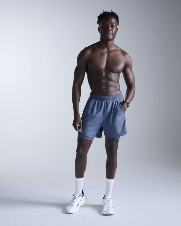 Pantalon De Compression 2XU – Capri Homme, Graduation, Séchage Rapide, Récupération