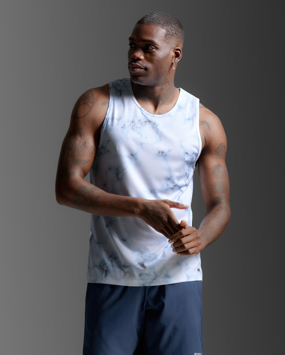 リミフゥ　20/-C Plain Stitch Chest Slit Tank Torren Rib Tank - Evelyn Lane Clothing Co.