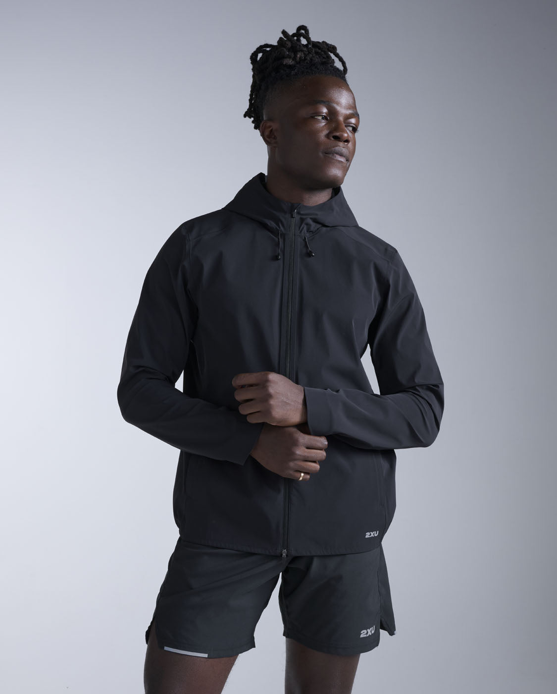 Black/Silver Reflective