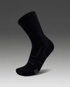 Vectr Cushion Crew Socks - Black/Titanium