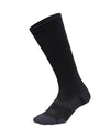 Vectr Cushion Full Length Compression Socks - Black/Titanium