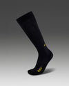 Flight Compression Socks - Black/Black