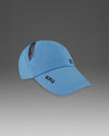 Run Cap - Azure Blue/Black