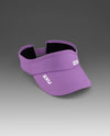 Run Visor - Thistle/White