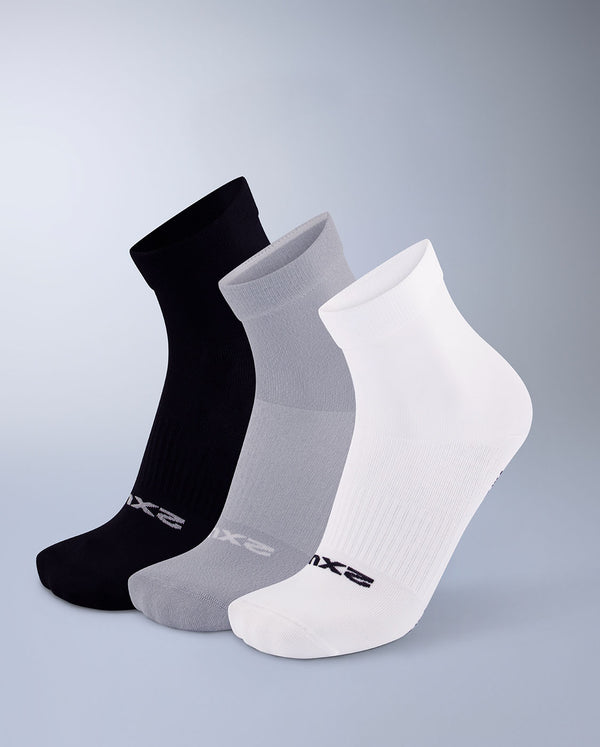 Performance Crew Grip Socks 3 Pack