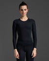 Core Compression Long Sleeve - Black/No Logo