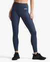 Form Lineup Hi-Rise Compression Tights - Grain Monogram