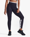 Form Inline Hi-Rise Compression Tights - Black/White