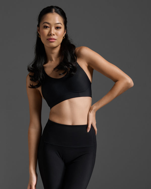 Haut Manches Courtes Compression 2XU Elite - Femme - Noir - Taille XL - Neuf