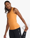 Motion Tech Singlet - Peach/Nectarine