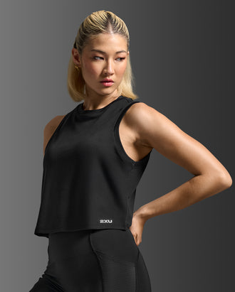 Aero Mesh Crop Tank