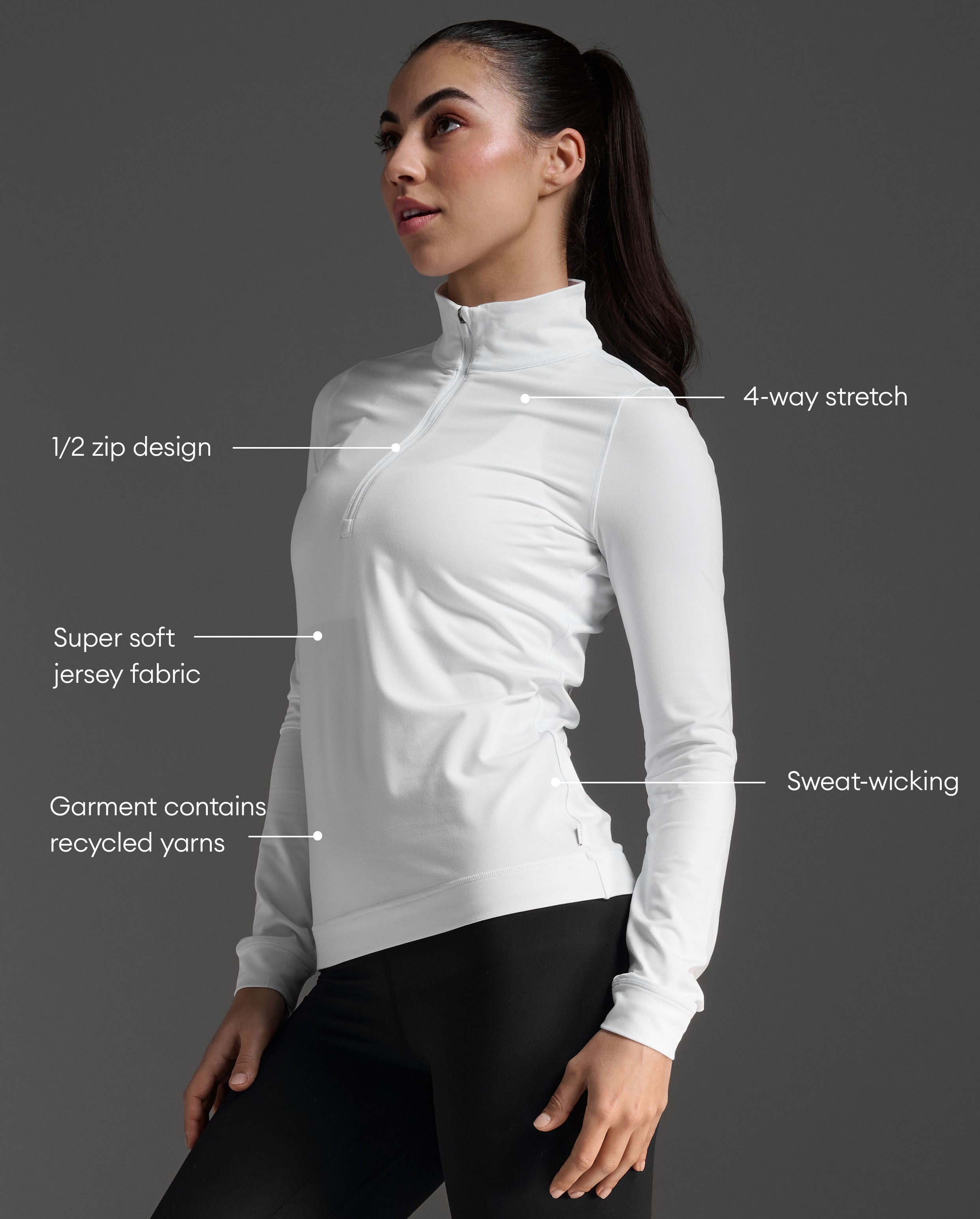 ユウスケ② Flex 1/2 Zip Long Sleeve – 2XU Canada