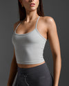 Flex Crop Tank - Harbor Mist/Harbor Mist