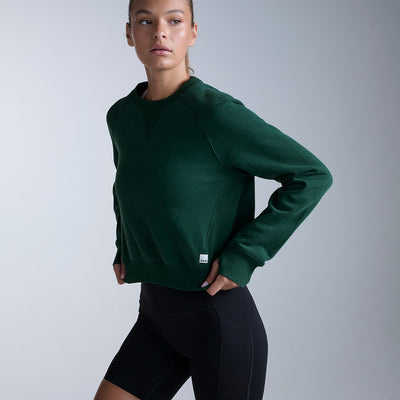EZ Organic Cotton Ribbed Crew