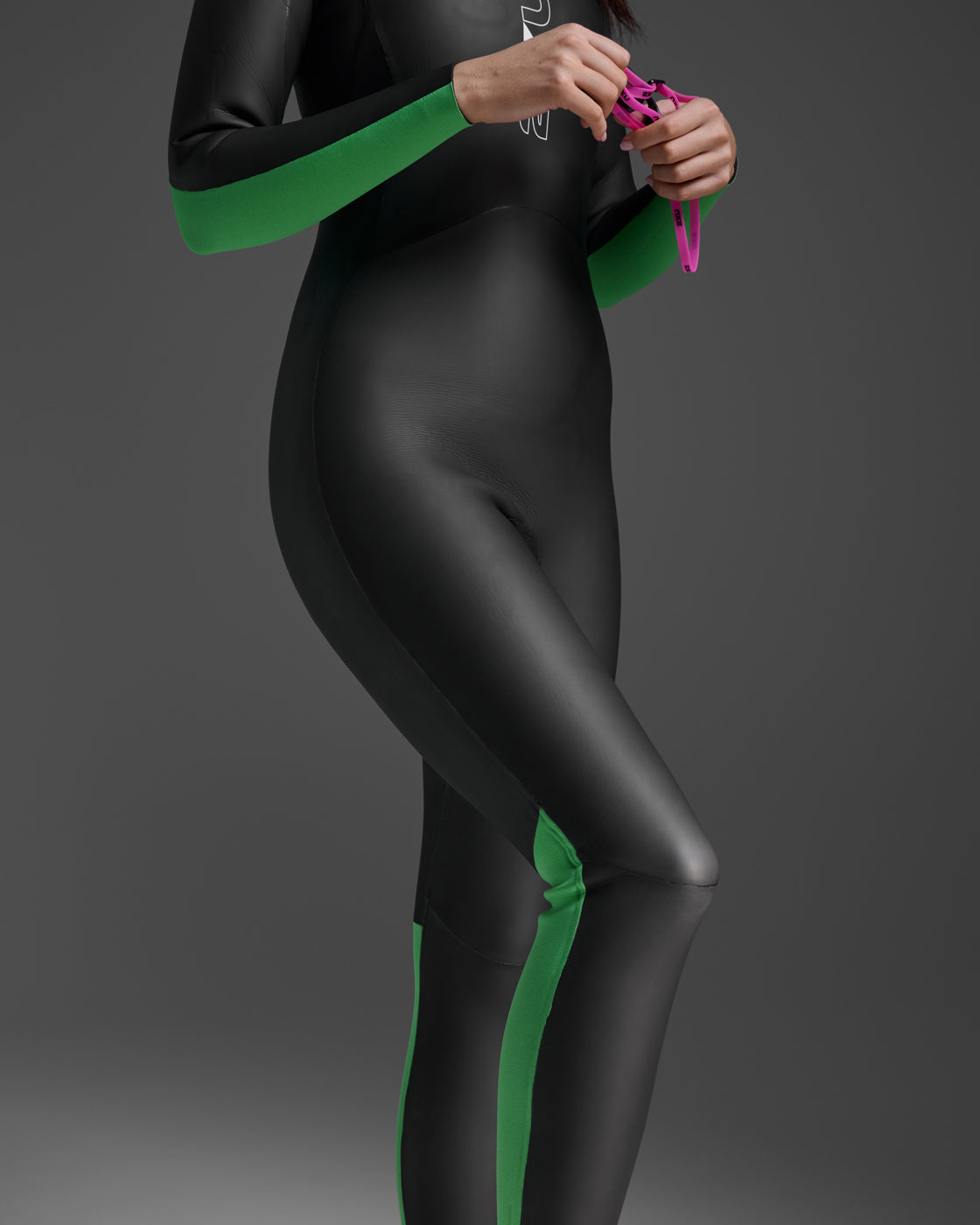 Black/Bright Green